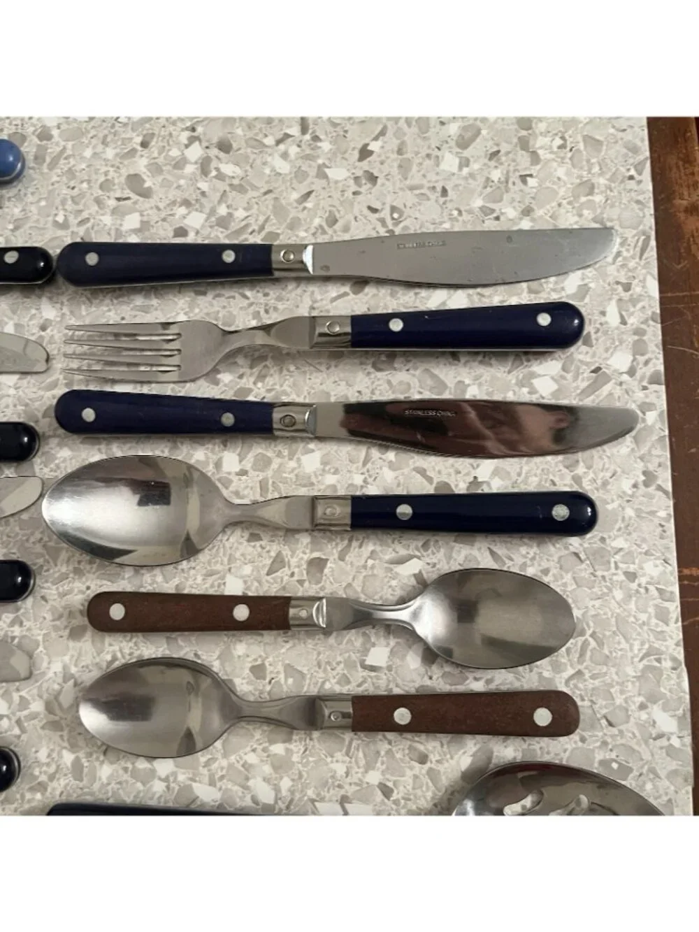 WF Washington Forge & Other Brands Stainless Riveted Flatware Mixed Lot 38 pc